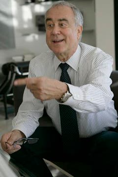 Kurt Felix bei einem Interview mit dem St.Galler Tagblatt. (Bild: Ralph Ribi)