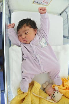 Lisa, 14.12.10 , 3820 g (Klinik Stephanshorn) (Bild: Ralph Ribi)