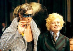 1998/99: Modeschau in Mailand. (Bild: Keystone)