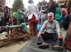 Nepal Earthquake (Bild: Keystone)