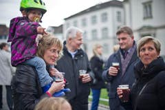Ein Prosit auf Gallus! (Bild: Benjamin Manser)