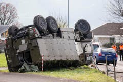 ARMEE, MILITAER, DURO, UNFALL, UNGLUECK, (Bild: Keystone)
