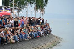 Die Füsse sind im Trockenen. (Bild: Reto Martin)