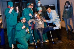 Frauenfeld TG , 15.01.2018 / Bechtelisnacht in der Innenstadt von Frauenfeld (Bild: Donato Caspari)