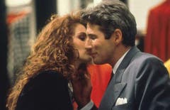 1990 - Ein reicher Geschäftsmann verliebt sich in eine Prostituierte. Ein Happy-End ist das vorprogrammiert und das Ganze endet natürlich in einem romantischem Kuss. (Bild: Keystone)