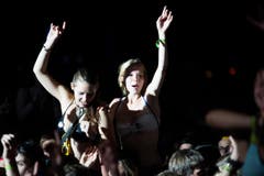 Beim Auftritt von Paul Kalkbrenner. (Bild: Benjamin Manser)