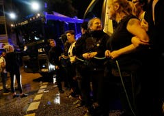 Protest against G20 Summit in Hamburg (Bild: Keystone)