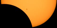 The solar eclipse in Northern Cascades National Park in Washington state (Bild: Keystone)