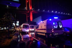 Gun attack at a night club in Istanbul (Bild: Keystone)