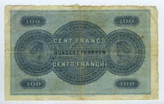 Die erste Serie kam 1907 in Umlauf. (Bild: Archiv der SNB)