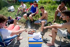 Trotz allem: Grillen geht immer. (Bild: Coralie Wenger)