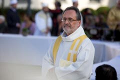 Interreligišse Feier zum eidgenšssischen Bettag, Klosterplatz, St. Gallen (Bild: Peter Käser)