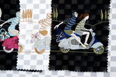 Detail aus einer Japan-Kollektion der Jakob Schlaepfer AG. (Bild: Urs Jaudas)