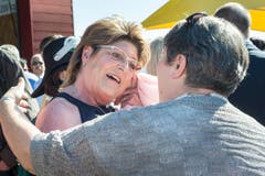 Empfang Grossratspräsidentin Heidi Grau (Bild: Andrea Stalder)