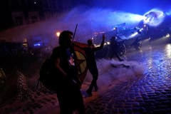 Protest against G20 Summit in Hamburg (Bild: Keystone)