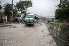 Hurricane Matthew hits Haiti (Bild: Keystone)