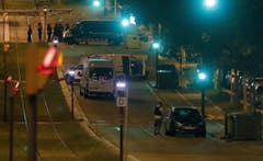 A van crashes into pedestrians in Barcelona (Bild: Keystone/EPA/Andreu Dalmau)