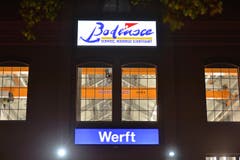 Die Werft der Bodensee-Schifffahrt wurde monatelang ausgebaut. (Bild: Reto Martin)