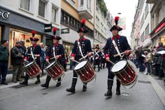 Die Ehrenformation des Kantons Bern (Bild: Urs Jaudas)