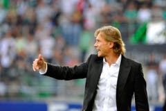 Moskaus Trainer Valery Karpin. (Bild: Urs Bucher)