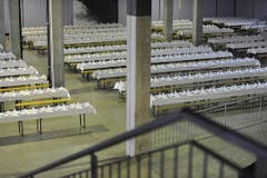 Die Musiker müssen natürlich auch verpflegt werden. (Bild: Hanspeter Schiess)