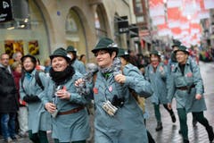 Jäger aus dem Kanton Solothurn. (Bild: Ralph Ribi)