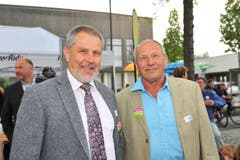 Othmar Schmid und Albert Wellauer. (Bild: Nana do Carmo)