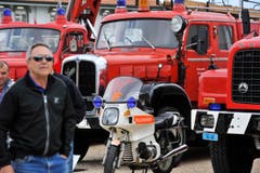 Romanshorn TG , 24.05.2014 / Jugendfeuerwehr Schweizermeisterschaft " Feuer und Wasser " mit Wettkämpen, Fahrzeugausstellung , Rega , Krankenwage und Rettungs - Shows in Romanshorn . (Bild: Donato Caspari)