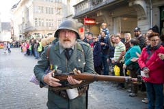 St. Gallen - Umzug Olma Olmaumzug durch die Stadt (Bild: Ralph Ribi)