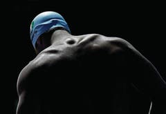 Angespannt: der Brasilianer Marcelo Chierighini bei der Schwimm-WM. (Bild: Tibor Illyes (EPA MTI))
