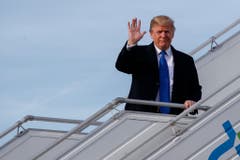 FLUGHAFEN ZUERICH, AIR FORCE ONE, PRAESIDENTENFLUGZEUG, WORLD ECONOMIC FORUM, WEF, WIRTSCHAFTSTREFFEN, 48. WELTWIRTSCHAFTSTREFFEN, WELTWIRTSCHAFTSFORUM, (Bild: AP Photo/Evan Vucci)