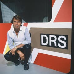 Kurt Zurfluh, Moderator von Video Match, im Jahr 1983. (Bild: SF DRS)