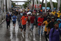 Hurricane Matthew hits Haiti (Bild: Keystone)