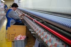 Einblick in die Produktionsanlagen der Forster Rohner AG. (Bild: Ralph Ribi)