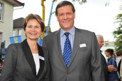 Die beiden Thurgauer Ständeräte Brigitte Häberli und Roland Eberle. (Bild: Nana do Carmo)