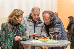 Wahlsonntag im Fürstenlandsaal Gossau. (Bild: Hanspeter Schiess)