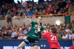 Brühl Captain Azra Mustafoska in Aktion. (Bild: Keystone)