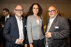 Reto Ammann, Monika Müller und Andy Hostettler. (Bild: Reto Martin)