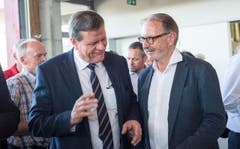Empfang Grossratspräsidentin Heidi Grau (Bild: Andrea Stalder)