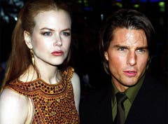 3. September 1999: Die Australierin Nicole Kidman und ihr damaliger Ehemann Tom Cruise. (Bild: Keystone)