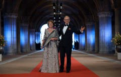 Prinzessin Margriet, Schwester von Königin Beatrix, mit ihrem Ehemann Pieter van Vollenhoven. (Bild: Keystone)