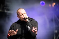 Rapper Stress in Aktion. (Bild: Benjamin Manser)