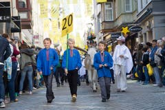 St. Gallen - Umzug Olma Olmaumzug durch die Stadt (Bild: Ralph Ribi)