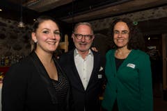 Von links nach rechts: Noemi Amrhein, Hermann Hess, Monica Müller. (Bild: Andrea Stalder)
