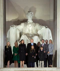 Die Trump-Familie. (Bild: Keystone)