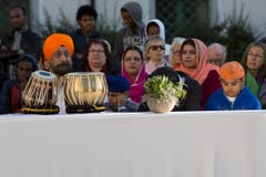 Interreligišse Feier zum eidgenšssischen Bettag, Klosterplatz, St. Gallen (Bild: Peter Käser)
