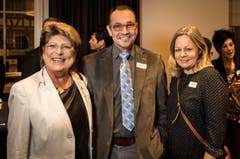 Heidi Grau, Roger Forrer und Andrea Gerster. (Bild: Reto Martin)