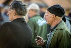 Versteigerung Alppferde Ulrich K. (Bild: Reto Martin)