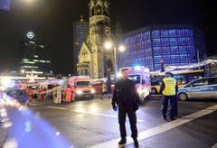 Truck crashed into a Christmas market in Berlin (Bild: Keystone)