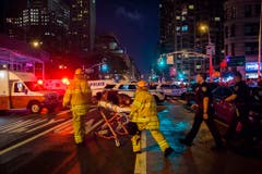 USA EXPLOSION MANHATTAN (Bild: Keystone)